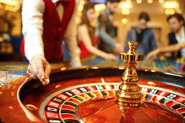Live casino blackjack and roulette tables